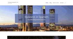 Desktop Screenshot of businessinspanien.com